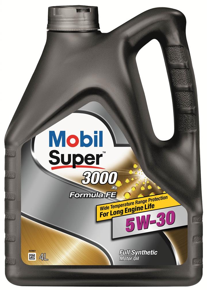 Engine oil Mobil Super 3000 X1 Formula FE 5W-30, 4L Mobil 151526