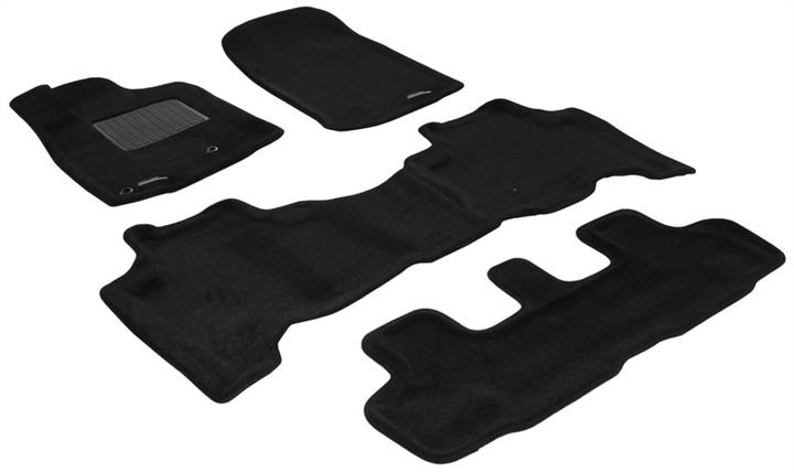 Sotra LTY0420-PP-BL Interior mats Sotra Premium two-layer black for Toyota Land cruiser prado (2010-2011) LTY0420PPBL
