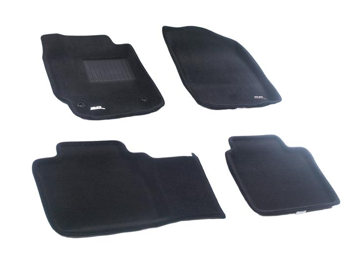 Sotra LTY0040PPBL Interior mats Sotra Premium two-layer black for Toyota Camry (2007-2011) LTY0040PPBL