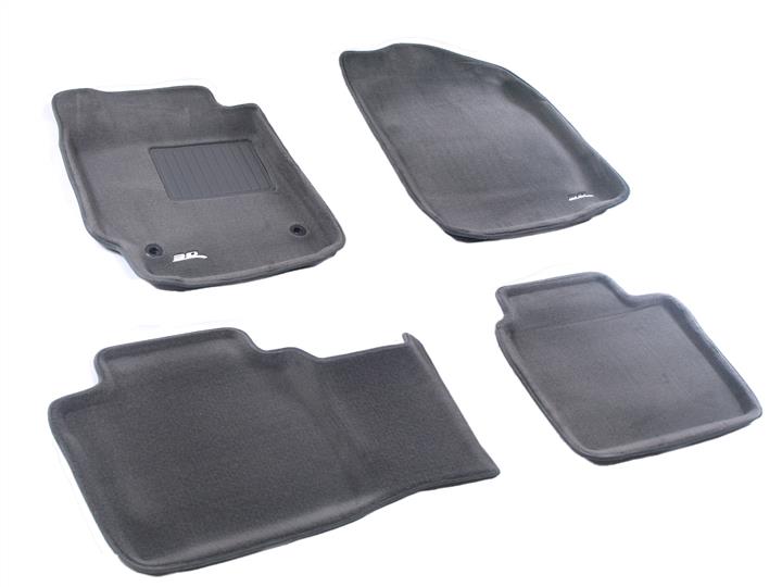 Sotra LTY0040PPGR Interior mats Sotra Premium two-layer gray for Toyota Camry (2007-2011) LTY0040PPGR