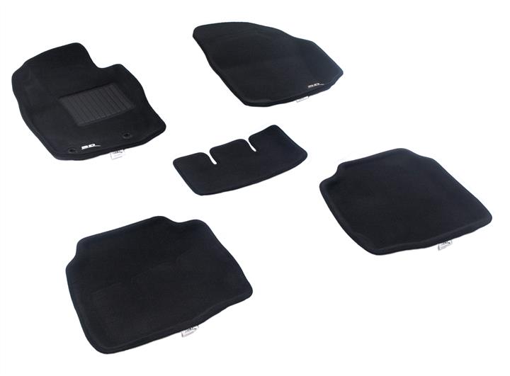 Sotra LFR0080-PP-BL Interior mats Sotra Premium two-layer black for Ford Mondeo (2007-2012) LFR0080PPBL