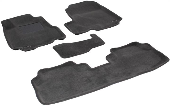 Sotra LHD0060-PP-GR Interior mats Sotra Premium two-layer gray for Honda Cr-v (2007-2012) LHD0060PPGR