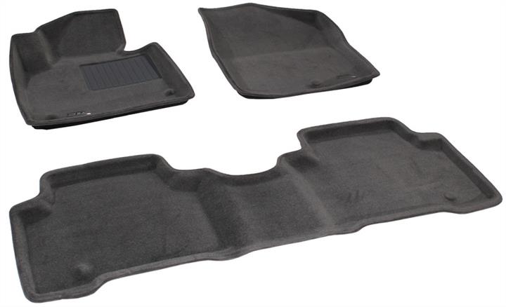 Sotra LHY0170-PP-GR Interior mats Sotra Premium two-layer gray for Hyundai Santa fe (2013-) LHY0170PPGR