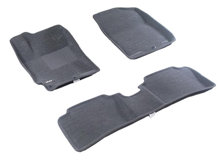 Sotra LHY0270-LP-GR Interior mats Sotra Classic two-layer gray for Hyundai Accent (2011-2017) LHY0270LPGR