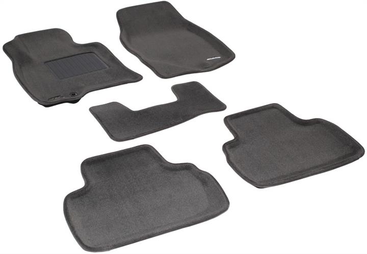 Sotra LIN0030-PP-GR Interior mats Sotra Premium two-layer gray for Infiniti Qx70 (2009-) LIN0030PPGR