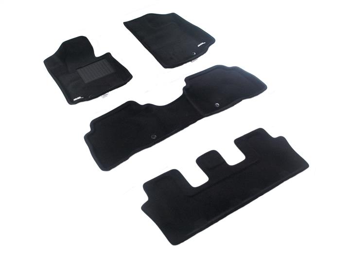 Sotra LKA0160-PP-BL Interior mats Sotra Premium two-layer black for KIA Sorento (2013-2014) LKA0160PPBL