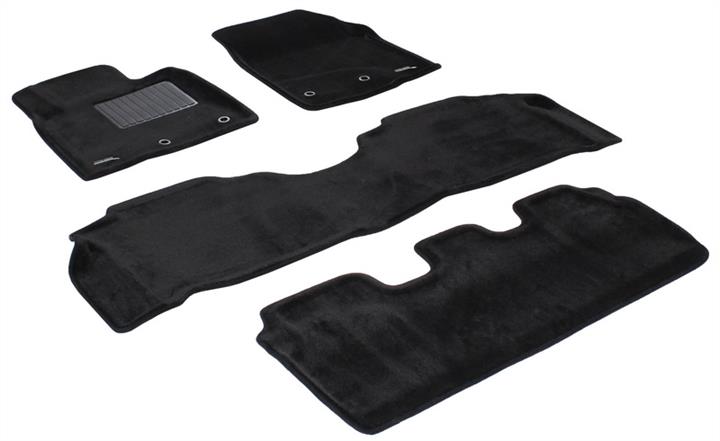 Sotra LLX0240-RL-BL Interior mats Sotra Royal two-layer black for Lexus Lx570 (2012-) LLX0240RLBL