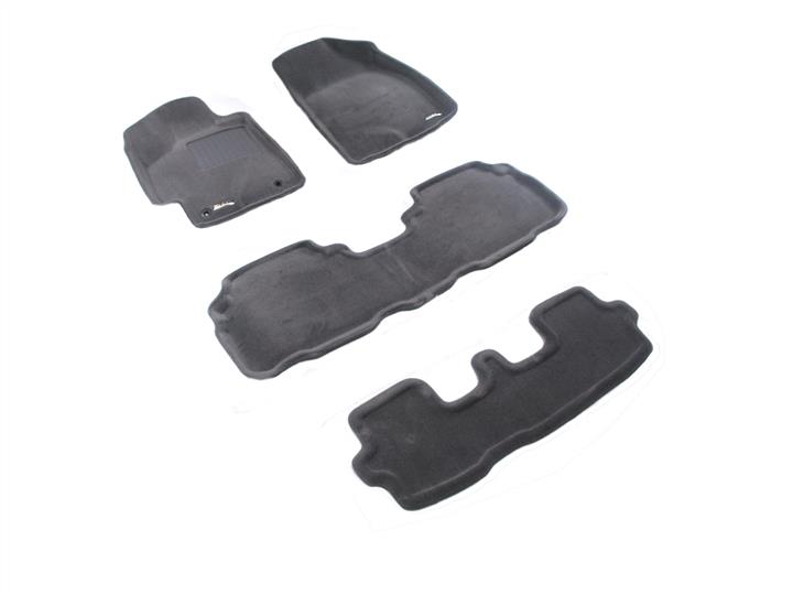 Sotra LTY0760-PP-GR Interior mats Sotra Premium two-layer gray for Toyota Highlander (2008-2011) LTY0760PPGR