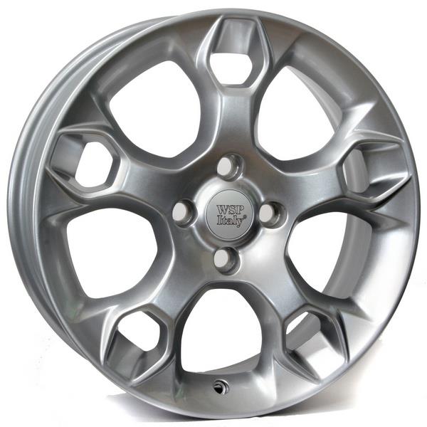 WSP Italy RFO15605155CSS Light Alloy Wheel WSP Italy W951 NURNBERG (FORD) 6x15 4x108 ET52,5 DIA63,4 SILVER RFO15605155CSS