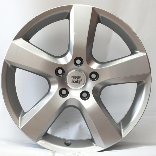 WSP Italy RVO18805145MSA Light Alloy Wheel WSP Italy W451 DHAKA (VOLKSWAGEN) 8x18 5x120 ET45 DIA65,1 SILVER RVO18805145MSA