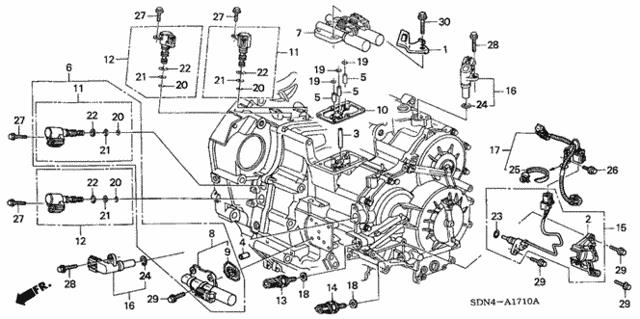 Honda 28650-RAY-004 Sensor Assembly, Temperature (Atf) 28650RAY004