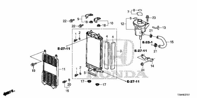 1J0435K0000 Honda Label
