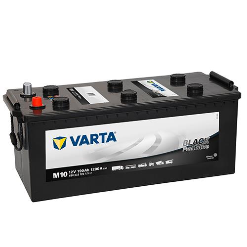 Varta 690033120A742 Battery Varta Promotive Black 12V 190AH 1200A(EN) R+ 690033120A742