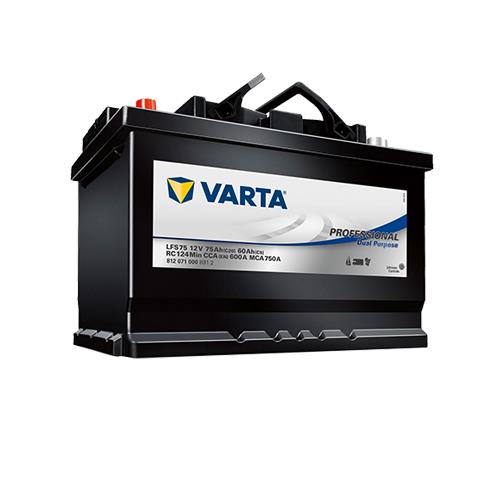 Varta 812071000B912 Battery Varta 12V 75AH 600A(EN) L+ 812071000B912