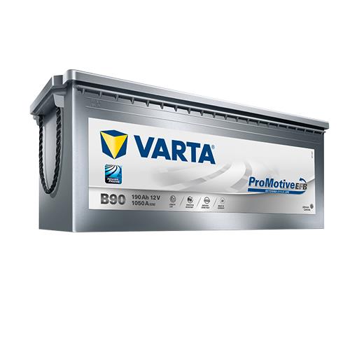 Varta 690500105E652 Battery Varta Promotive Silver EFB 12V 190AH 1050A(EN) L+ 690500105E652