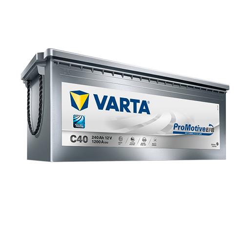 Varta 740500120E652 Battery Varta Promotive Silver EFB 12V 240AH 1200A(EN) L+ 740500120E652