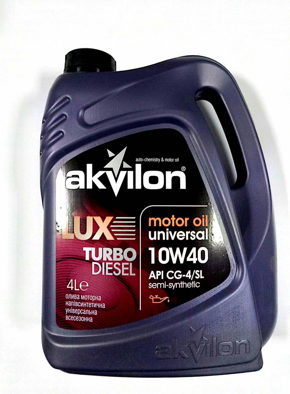 Akvilon 4820095200996 Engine oil Akvilon LUX TURBO DIESEL 10W-40, 4L 4820095200996
