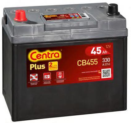 Centra CB455 Battery Centra Plus 12V 45AH 330A(EN) L+ CB455