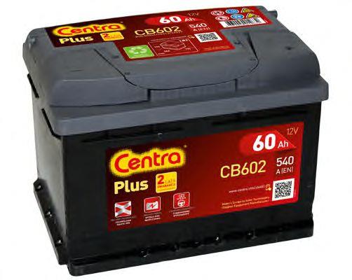 Centra CB602 Battery Centra Plus 12V 60AH 540A(EN) R+ CB602