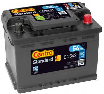 Centra CC542 Battery Centra Standart 12V 54AH 500A(EN) R+ CC542