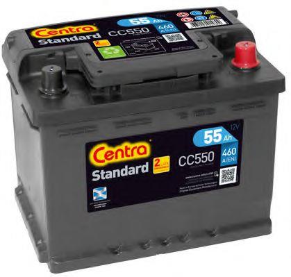 Centra CC550 Battery Centra Standart 12V 55AH 460A(EN) R+ CC550