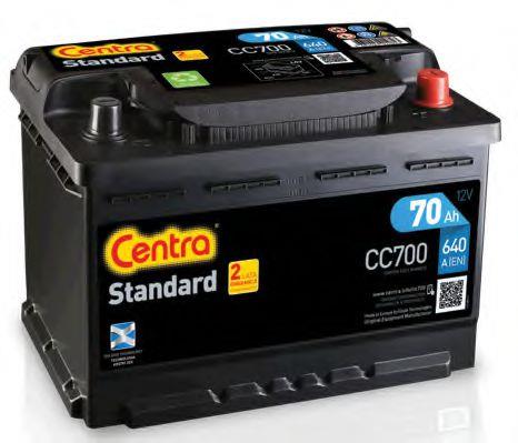 Centra CC700 Battery Centra Standart 12V 70AH 640A(EN) R+ CC700