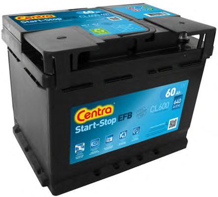 Centra CL600 Battery Centra Start-Stop EFB 12V 60AH 640A(EN) R+ CL600