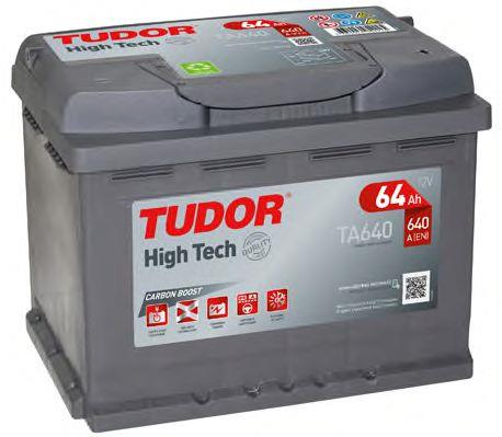 Tudor TA640 Battery Tudor 12V 64AH 640A(EN) R+ TA640