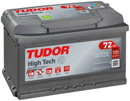 Tudor TA722 Battery Tudor 12V 72AH 720A(EN) R+ TA722