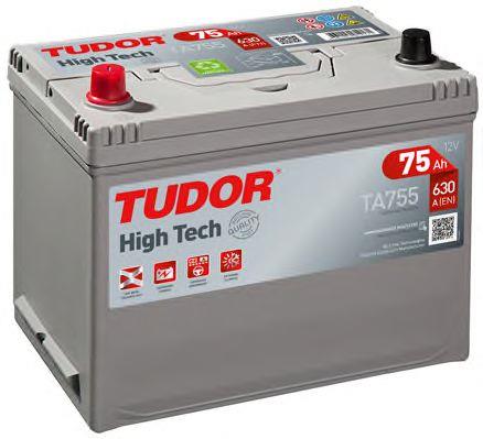 Tudor TA755 Battery Tudor High Tech 12V 75AH 630A(EN) L+ TA755
