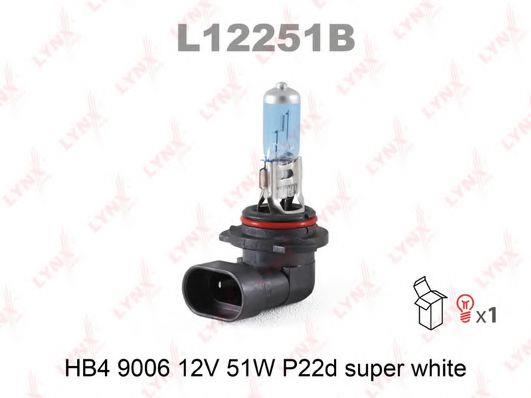 LYNXauto L12251B Halogen lamp 12V HB4 51W L12251B