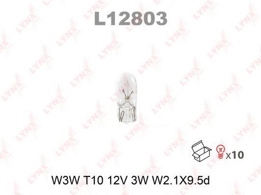 LYNXauto L12803 Glow bulb W3W 12V 3W L12803