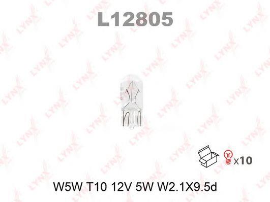 LYNXauto L12805 Glow bulb W5W 12V 5W L12805