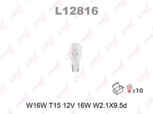 LYNXauto L12816 Glow bulb W16W 12V 16W L12816