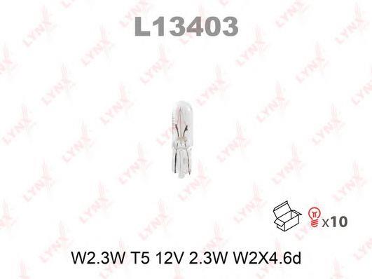 LYNXauto L13403 Glow bulb W2,3W 12V 2,3W L13403