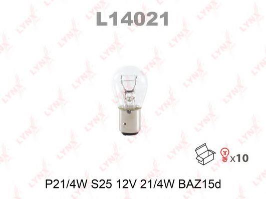 LYNXauto L14021 Glow bulb P21/4W 12V 21/4W L14021