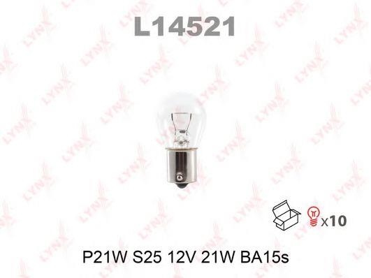 LYNXauto L14521 Glow bulb P21W 12V 21W L14521