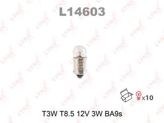 LYNXauto L14603 Glow bulb T3W 12V 3W L14603