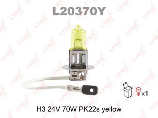 LYNXauto L20370Y Halogen lamp 24V H3 70W L20370Y
