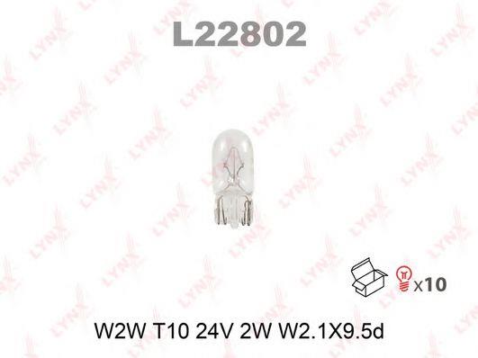 LYNXauto L22802 Glow bulb W2W 24V 2W L22802