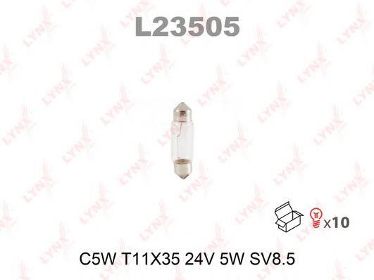 LYNXauto L23505 Glow bulb C5W 24V 5W L23505