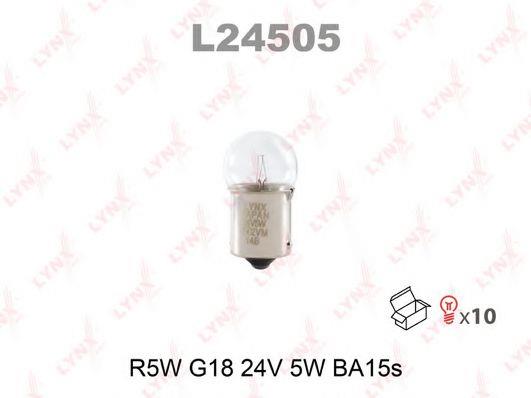 LYNXauto L24505 Glow bulb R5W 24V 5W L24505