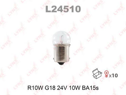 LYNXauto L24510 Glow bulb R10W 24V 10W L24510