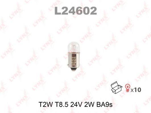 LYNXauto L24602 Glow bulb T2W 24V 2W L24602