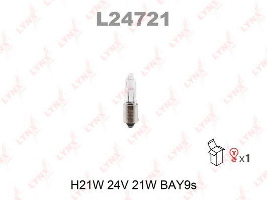 LYNXauto L24721 Glow bulb H21W 24V 21W L24721