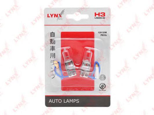 LYNXauto L10355-02 Halogen lamp 12V H3 55W L1035502