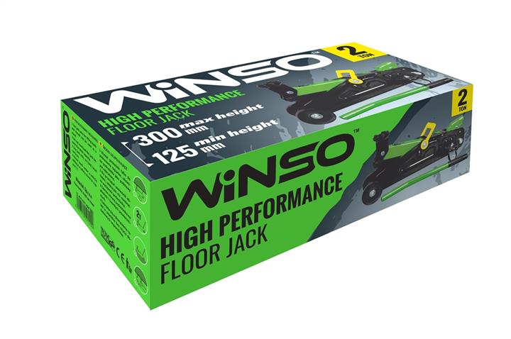 Winso 191200 Rolling hydraulic jack WINSO 2t, height 125-300mm, cardboard package 191200