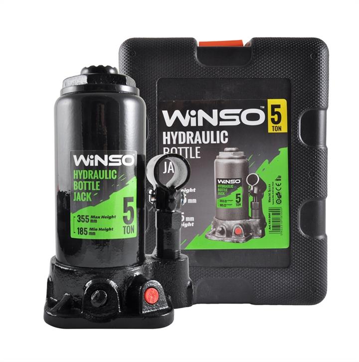 Winso 185000 Telescopic hydraulic jack WINSO 5t, height 185-355mm, plastic package 185000