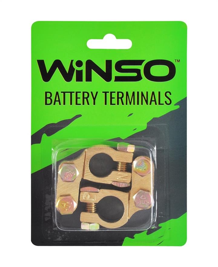 Winso 146400 Accumulator clamp WINSO, brass 190g, set of 2 pcs. 146400