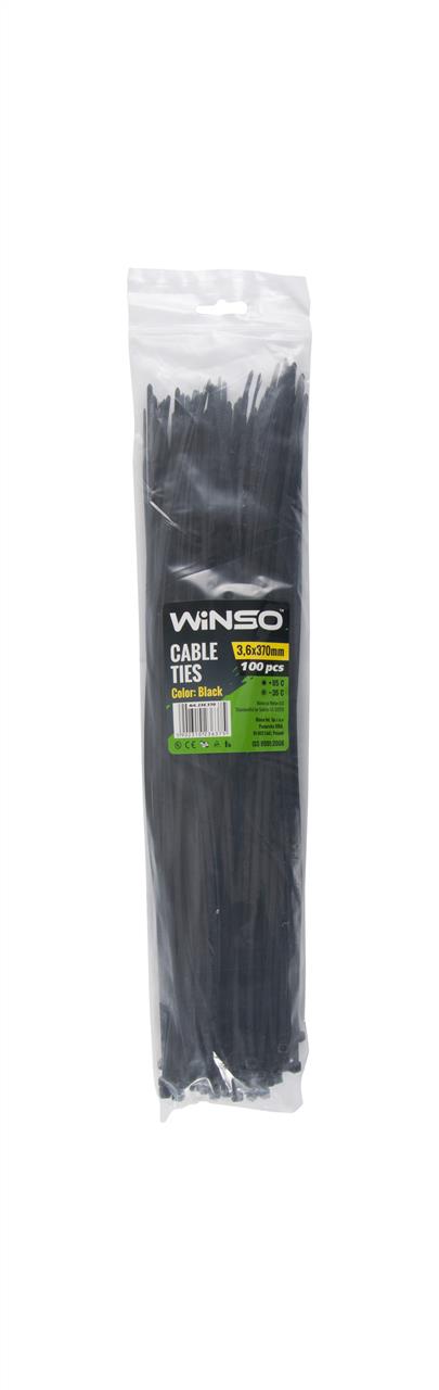 Winso 236370 Plastic clamp WINSO 3.6x370mm, black (100pcs/pack) 236370